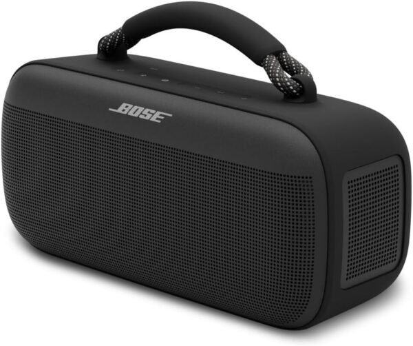 Bose SoundLink Max Portable Speaker, Large IP67 Waterproof Bluetooth Speaker, Up to 20 Hours of Playtime, USB-C, Built-in 3.5mm AUX Input, Black