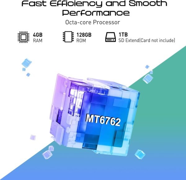 Xgody Unlock Phone Mate 60,6.79 Inch HD+ Screen Smartphone,4G Dual SIM Cheap Mobile Phones 4GB+ 128GB Expanded 512G 5280mAh 21MP Camera T-Mobile Android Phone with Finger&Face Unlock Soft Pink