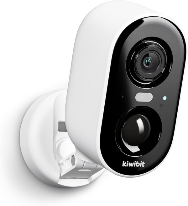Battery Security Camera 2K, Wireless Outdoor/Indoor, Easy Magnetic Mount, Color Night Vision, 2-Way Audio, Spotlight, Weather-Resistant, AI Detection, Cloud & SD Card Storage