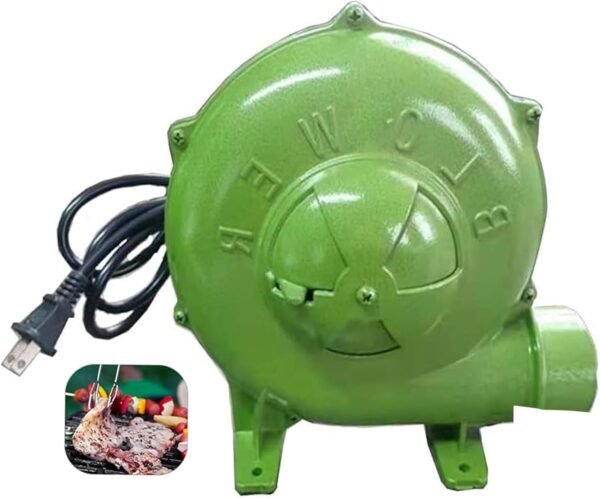 Centrifugal Barbecues Blower - 110V/220V Electric Blacksmith Forge Blower, Portable Variable Speed Centrifugal Fans, Charcoal Chimney Starter, for Outdoor Camping Cooking Fireplace Bellows(350W)