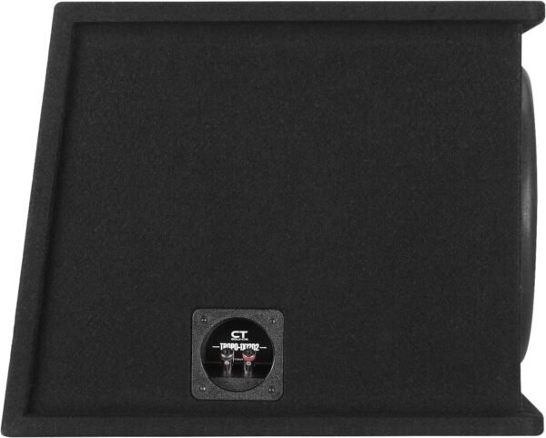 CT Sounds Single 12” 1300W Loaded Tropo Series Ported Car Subwoofer Box - TROPO-1X12D2
