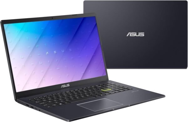 ASUS 15.6” Vivobook Go Slim Laptop, Intel Dual Core N4500, 4GB RAM, 128GB SSD, Windows 11, Star Black, L510KA-ES04