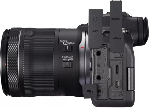Canon EOS R6 Mark II Mirrorless Camera RF24-105mm F4 L USM Lens Kit, Hybrid Full-Frame Camera, 24.2 Megapixel CMOS Sensor. Photo and Video Camera Capabilities, RF Mount, Black