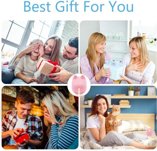 Portable Bluetooth Speaker, Mini Wireless Speakers with Clarity Stereo, Super Bass,TWS Pairing,Built-in Mic,40H Playtime,BT5.3,Powerful Rich Room-Filling Sound, Cute Pet Speaker (Pink)