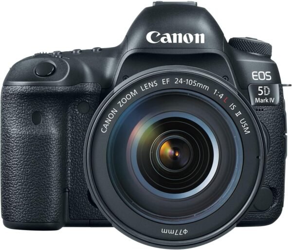 Canon EOS 5D Mark IV Full Frame Digital SLR Camera with EF 24-105mm f/4L is II USM Lens Kit Black