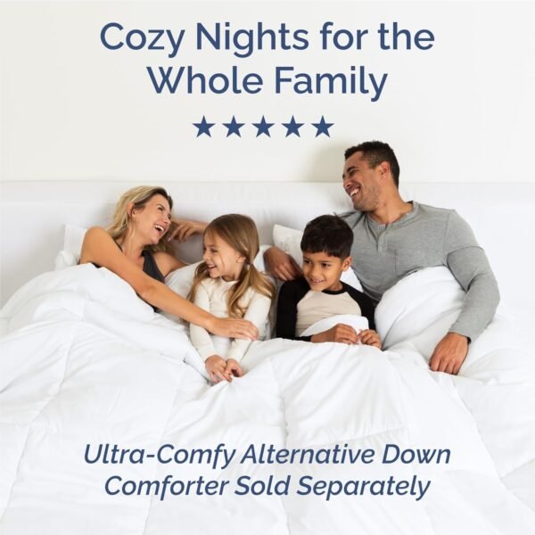 Full Size 4 Piece Sheet Set - Comfy Breathable & Cooling Bed Sheets Set - Hotel Luxury Bedding for Women, Men, Kids & Teens - Deep Pockets, Easy-Fit, Soft and Wrinkle Free - Oeko-Tex - Antique White