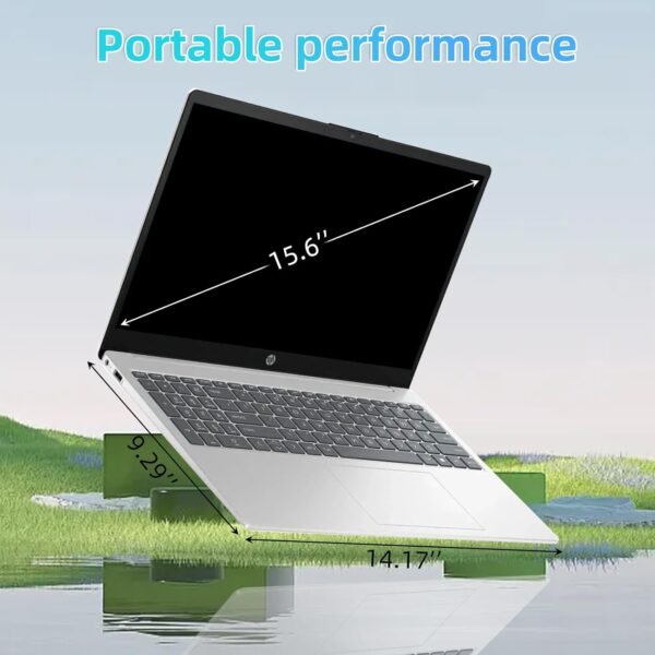 HP Flagship Touchscreen Laptop Computer - 15.6-inch Display | Intel i3-1215U | Windows 11 Pro & Lifetime Microsoft Office Pro for Business and Student | Numeric Keypad | 16 GB RAM + 1 TB SSD