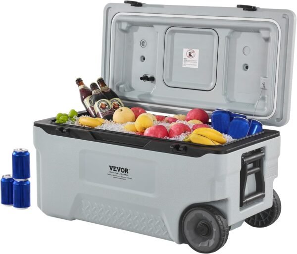 VEVOR Insulated Portable Rotomolded Hard Cooler
