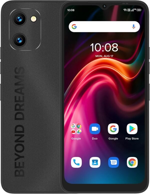 UMIDIGI Cell Phone G1 MAX, Android12 Unlocked Smartphone, Dual Sim 4G LTE Mobile Phone, 128GB/256G Expandable, 6.52" HD+ Night Mode，5150mAh, GSM Unlocked Phone
