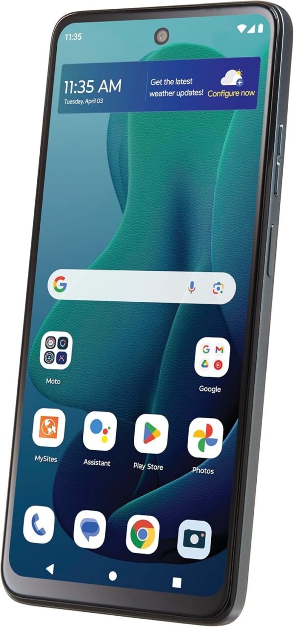 Tracfone | Motorola Moto g 5G 2024 | Locked |128GB | 5000mAh Battery | 50MP Camera | 6.6" Display | Gray