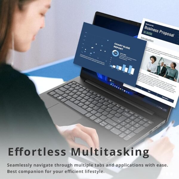 Lenovo V15 Series Business Laptop • 32GB RAM • 1TB SSD • 15.6 FHD (1920x1080) Anti-Glare Display • Low-Blue Light • Intel Celeron N4500 CPU • Ethernet Port • Long Battery Life • Win 11 Pro
