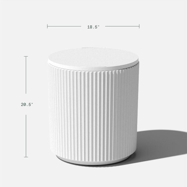 Veradek Cooler Side Table - 2 in 1 - Designed for use as Outdoor Side Table, Patio Decor and Ice Chest