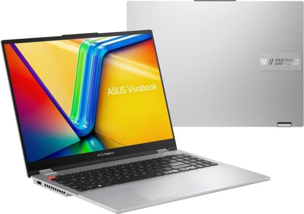 ASUS Vivobook S 16 Flip 16” WUXGA Touch Laptop, AMD Ryzen™ 7 7730U, AMD Radeon™ Vega 7 Graphics, 16GB Memory, 512GB SSD, Cool Silver, TN3604YA-AS76