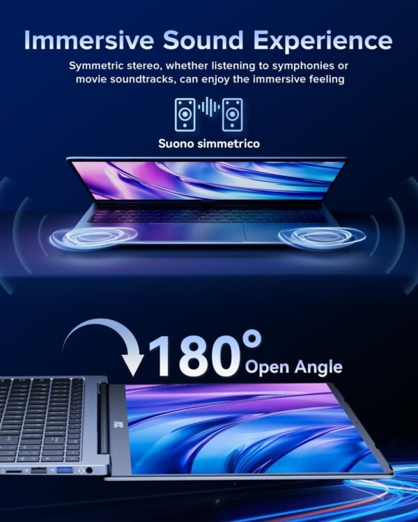 AOC Laptop Computer 16GB RAM 512GB SSD Work Laptops 15.6 Inch FHD Screen Premium Laptop (Up to 3.6GHz) Windows 11 Laptop Computer, Light&Thin, Metal Shell, Webcam, Type-C, USB3.2