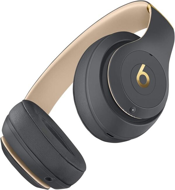 Beats Studio3 Wireless Noise Cancelling On-Ear Headphones - Apple W1 Headphone Chip, Class 1 Bluetooth, Active Noise Cancelling, 22 Hours of Listening Time - Shadow Gray (Previous Model)