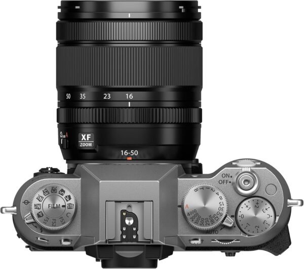 Fujifilm X-T50 Mirrorless Digital Camera XF16-50mmF2.8-4.8 R LM WR Lens Kit - Silver