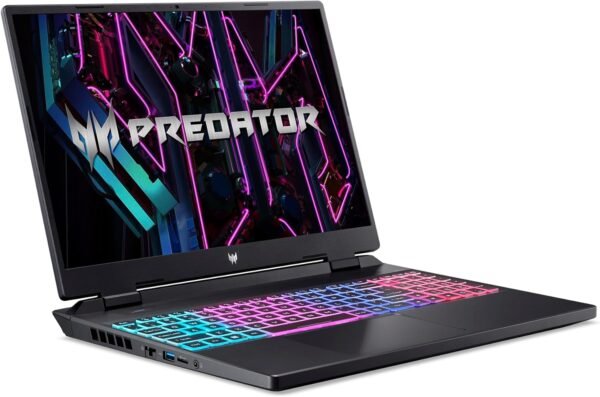 Acer Predator Helios Neo 16 Gaming Laptop | Intel Core i7-13650HX | NVIDIA GeForce RTX 4060 | 16" WUXGA 1920 x 1200 165Hz G-SYNC Display | 16GB DDR5 | 512GB Gen 4 SSD | Killer Wi-Fi 6E | PHN16-71-76H5