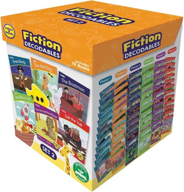 Junior Learning Letters & Sound Set 2 Fiction Boxed Set
