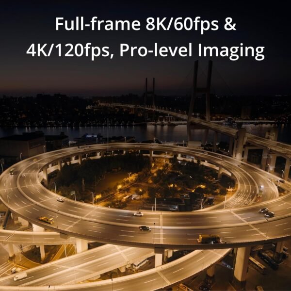 DJI Zenmuse X9-8K Gimbal Camera, Full-Frame 8K/60fps & 4K/120fps, 800/4000 Dual-Native ISO, Built-in 9-Stop Physical ND Filters, DL/E/L/PL/M Interchangeable Lens Mount, Autofocus on Manual Lenses