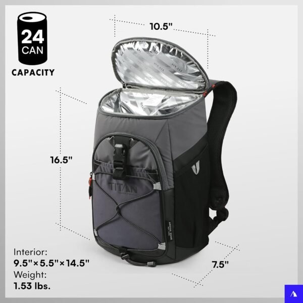 Titan Deep Freeze Backpack Cooler 24 Can Cooler Bag Insulation