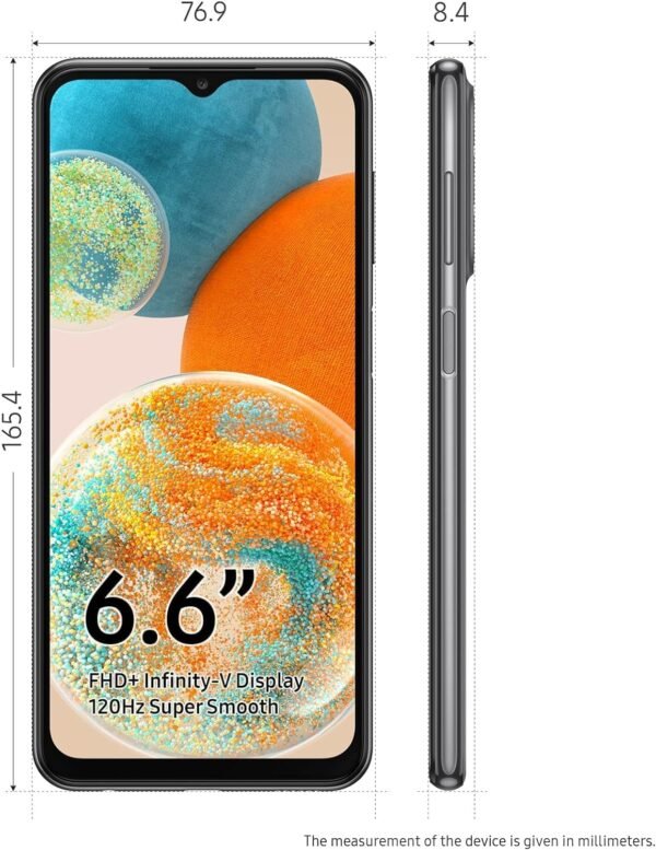 Generic Samsung | Galaxy A23 5G UW | 4GB/64GB | SM-A236V | 5000 mAH | for Verizon | Black (Renewed)