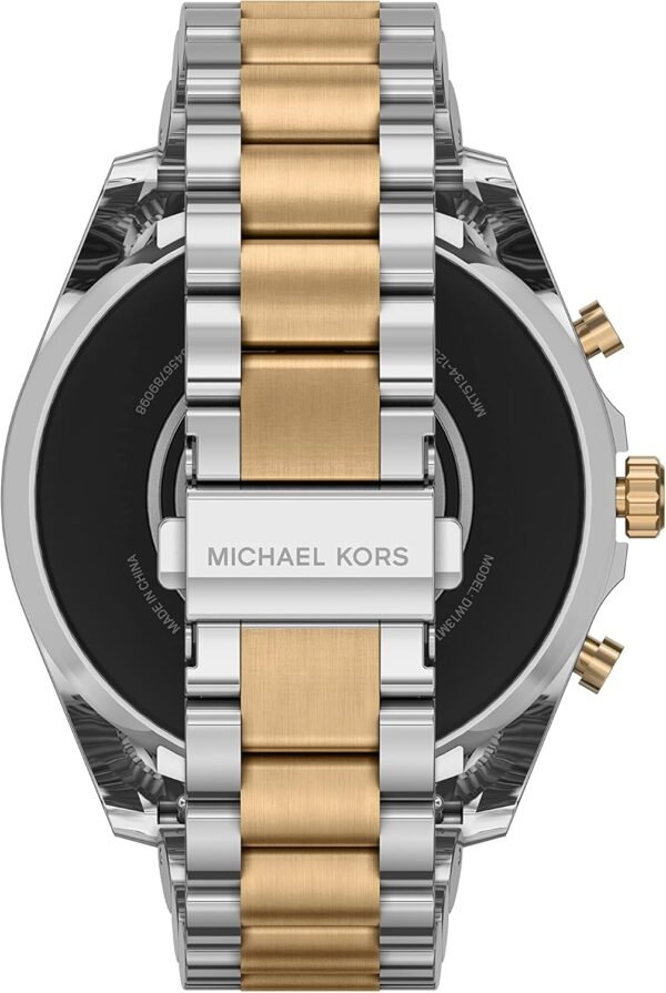 Michael Kors Men's or Women's Gen 6 44mm Touchscreen Smart Watch with Alexa Built-In, Fitness Tracker, Sleep Tracker, GPS, Music Control, Smartphone Notifications (Model: MKT5134V)