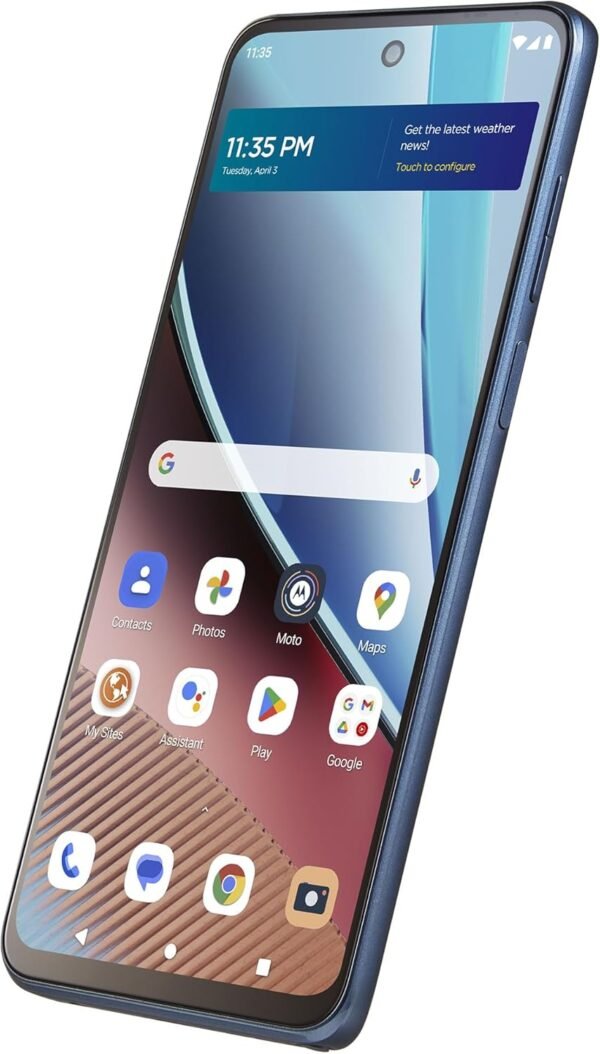 TracFone | Motorola Moto g Stylus (2023) | Locked | 64GB | 5000mAh Battery | 50MP Quad Pixel Camera | 6.5-in. 90Hz Display | Blue