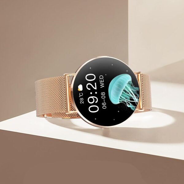 Smart Watches for Women(Make/Answer Call), 1.32" AMOLED Ultra-Clear Screen Fitness Tracker with 150+ Sports Modes/24/7 Heart Rate/Sleep Tracking,Waterproof Smart Watch for iPhone/Samsung/Android 41mm