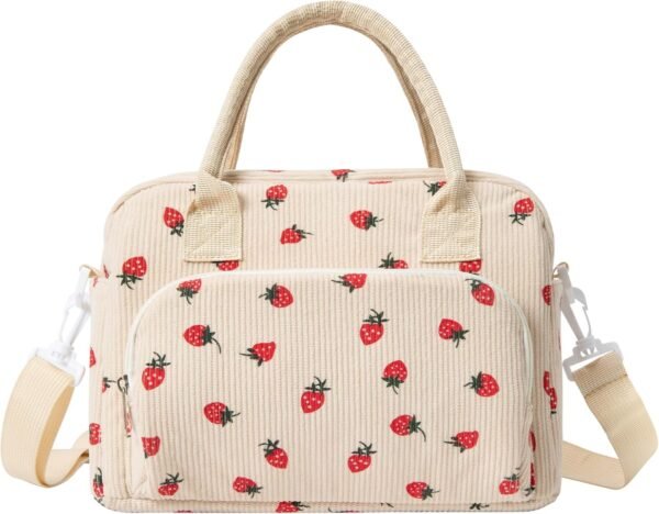 Insulated Lunch Bag for Women Men Large Reusable Lunch Box Adult Leakproof Portable Cooler Tote Bags for Work Picnic