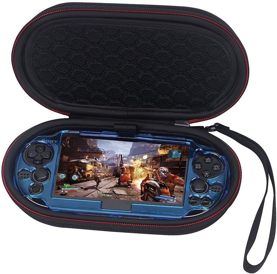 Smatree P100L Carrying Case Compatible for PS Vita 1000, PSV 2000, PS Vita PCH-2000,PSP 3000 with Cover (Console,Accessories and Cover NOT Included)