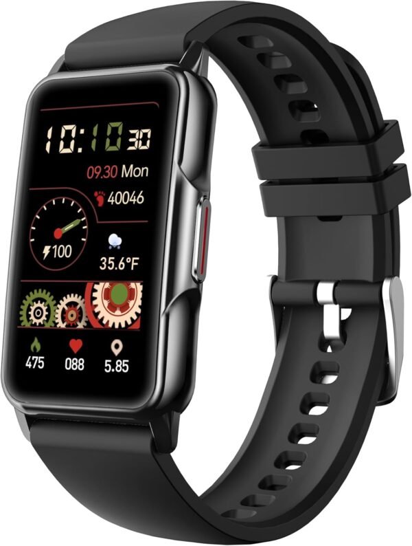 Smart Watch Health Fitness Tracker with 24/7 Heart Rate, Blood Oxygen Blood Pressure Sleep Monitor, 115 Sports Modes, Step Calorie Counter Pedometer IP68 Waterproof for Android and iPhone Women Men