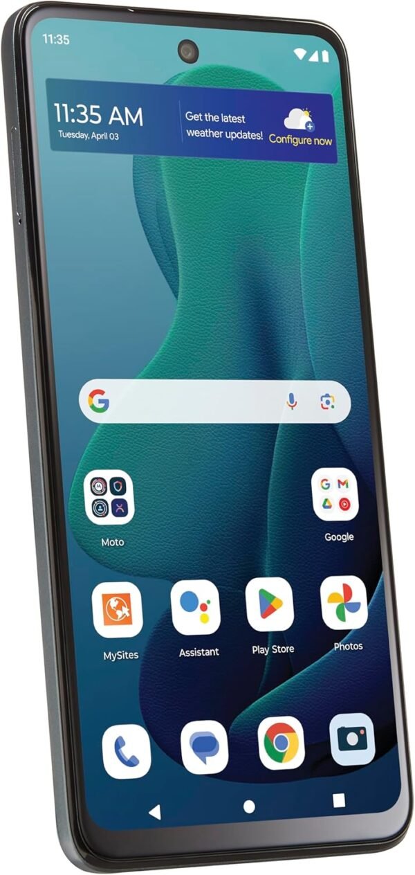 Tracfone | Motorola Moto g 5G 2024 | Locked |128GB | 5000mAh Battery | 50MP Camera | 6.6" Display | Gray