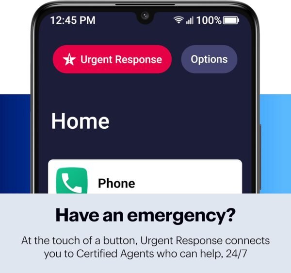 LIVELY Jitterbug Smart4 Smartphone for Seniors - Cell Phone for Seniors - Not Compatible with Other Wireless Carriers - Must Be Activated Phone Plan