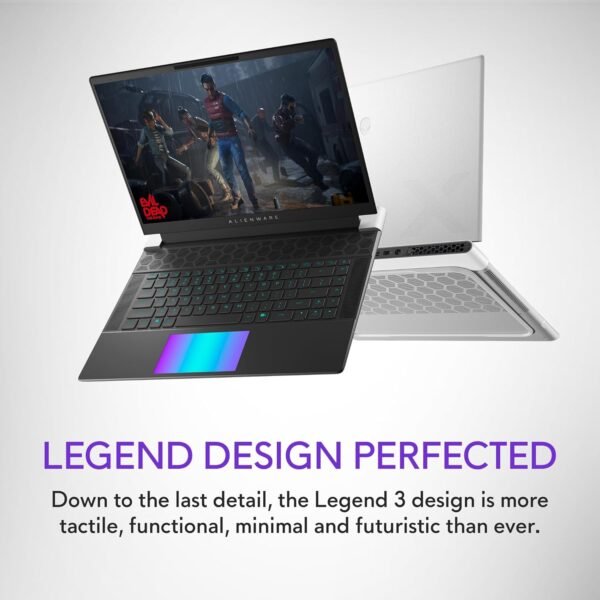 Alienware X16 R2 Gaming Laptop - 16-inch QHD+ 240Hz 3ms Display, Intel Core Ultra 9-185H, 32GB LPDDR5X RAM, 1TB SSD, NVIDIA GeForce RTX 4080 12GB GDDR6, Windows 11 Home, Onsite Service - Lunar Silver
