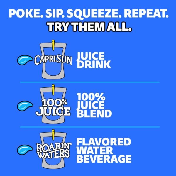 Capri Sun Pacific Cooler Mixed Fruit Flavored Juice Drink Blend, 30 ct Box, 6 fl oz Pouches