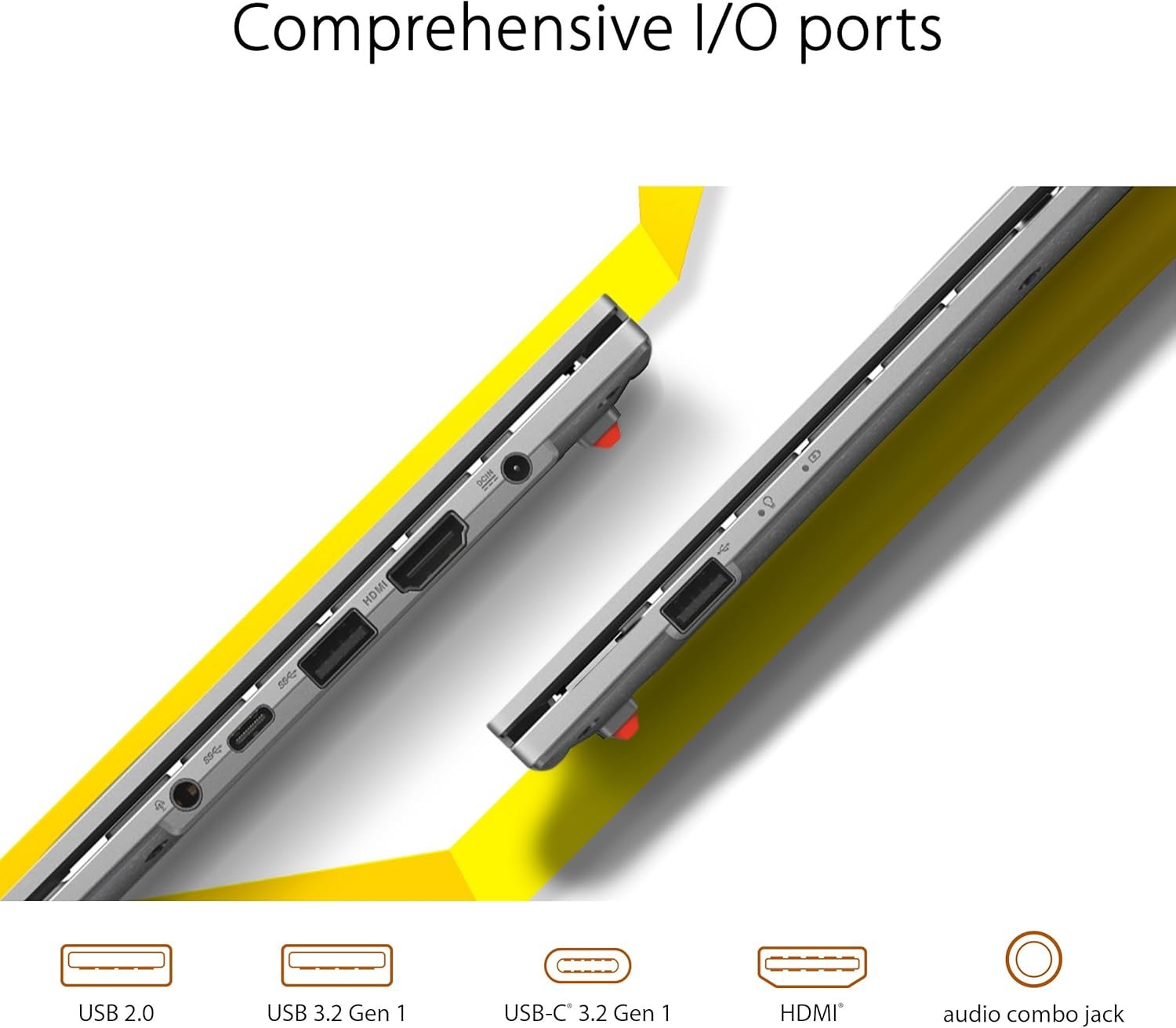ASUS Vivobook Go 15.6” Slim Laptop, AMD Ryzen 5 7520U, 8GB, 512GB, Windows 11 Home, Cool Silver, Military Grade Durability, Fast Charging, Webcam Shield, E1504FA-AS54