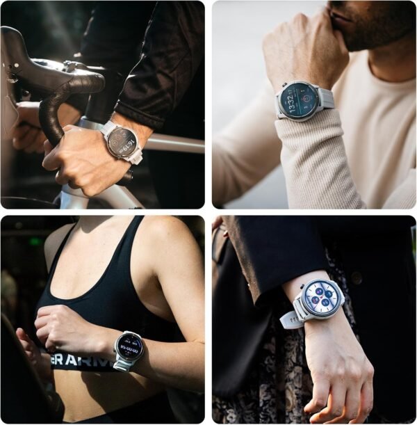 AGM Legion Rugged GPS Smartwatch, 5ATM Waterproof, Shockproof & Drop-proof, 100+ Sports Modes, Bluetooth Calling, Compass, Barometer & Altimeter, 1.43" AMOLED Display, 24/7 Heart Rate & Sleep Tracking