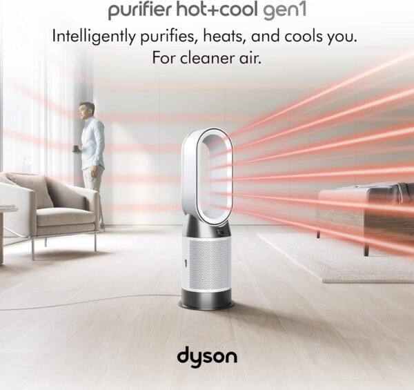 Dyson Purifier Hot+Cool™ Gen1 HP10 - Purifying Fan Heater (White)