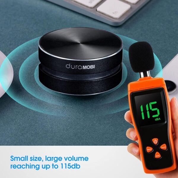 Docooler 2 Pack True Wireless Speakers Wirelessly Sound Creative Portable Speaker Bone Conduction Speakers Mini Loud Stereo Sound Built-in Mic Sound Box