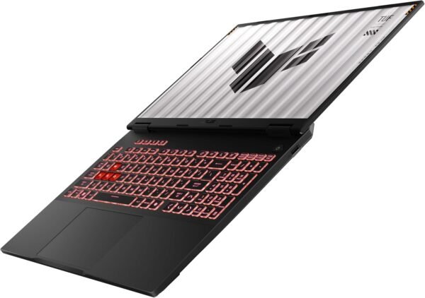 ASUS TUF Gaming A16 (2024) Copilot+ PC Gaming Laptop, 16” 16:10 165Hz Display, AMD Ryzen AI 9 HX 370, NVIDIA® GeForce RTX 4060, 32GB LPDDR5X, 1TB PCIe Gen 4.0 SSD, Wi-Fi 6E, Windows 11, FA608WV-AB96