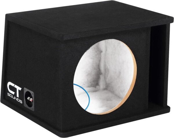 CT Sounds CT1X12 Single 12” Kerf Port Universal-Fit Car Subwoofer Box