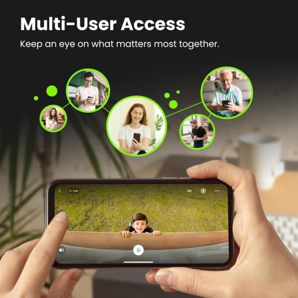 Battery Security Camera 2K, Wireless Outdoor/Indoor, Easy Magnetic Mount, Color Night Vision, 2-Way Audio, Spotlight, Weather-Resistant, AI Detection, Cloud & SD Card Storage