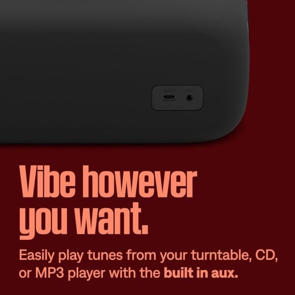 Bose SoundLink Max Portable Speaker, Large IP67 Waterproof Bluetooth Speaker, Up to 20 Hours of Playtime, USB-C, Built-in 3.5mm AUX Input, Black