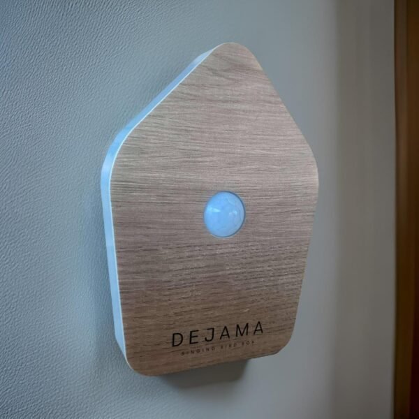 Singing Bird Box Mini Zwitscher for Bathrooms and Interiors Modern Nature Sound Box - Motion Sensor with Sound