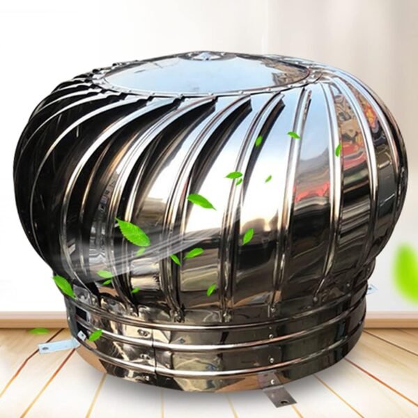 Galvanized Turbines, Stainless Steel Spinner Chimney Cowl, Chimney Spinner Cowl, 11cm, 30cm, 40cm, Easy and Quick to Install, Not Easy to Rust, for Bathroom Exhaust, Kitchen Chimney Pipe