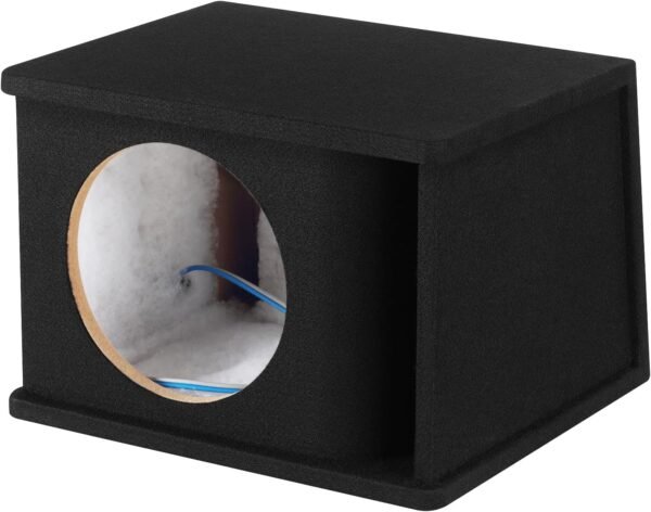 CT Sounds CT1X10 Single 10” Kerf Port Universal-Fit Car Subwoofer Box