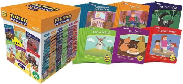Junior Learning Letters & Sound Set 2 Fiction Boxed Set