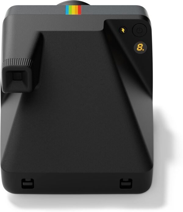 Polaroid Now 3rd Generation I-Type Instant Camera + Film Bundle - Now Black Camera + 16 Color Photos (6560)