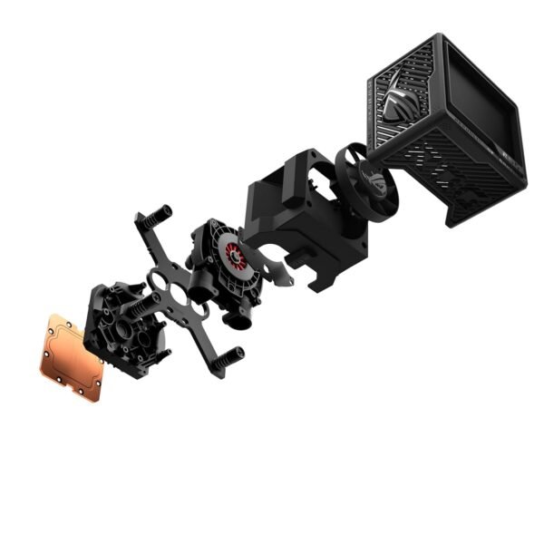 ASUS ROG RYUYJIN III 360 ARGB Extreme All-in-one AIO CPU Liquid Cooler, AMD Ryzen 9000 & Intel Core Ultra Ready, Asetek Gen8 V2 Pump; high Airflow & Static Pressure Magnetic Fans