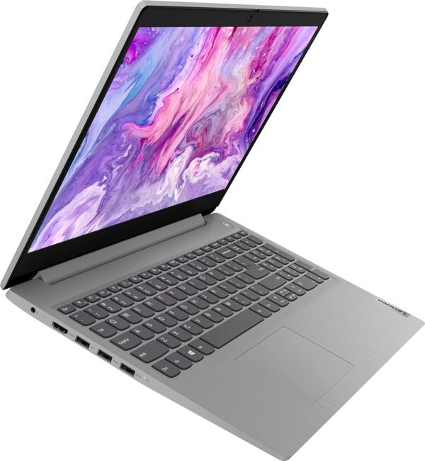 Lenovo 2022 Ideapad 3 Laptop, 15.6" HD Touchscreen, 11th Gen Intel Core i3-1115G4 Processor, 8GB DDR4 RAM, 256GB PCIe NVMe SSD, HDMI, Webcam, Wi-Fi 5, Bluetooth, Windows 11 Home, Platinum Grey